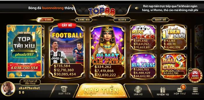  Lựa chọn nhà cái uy tín để tham gia game Mậu Binh